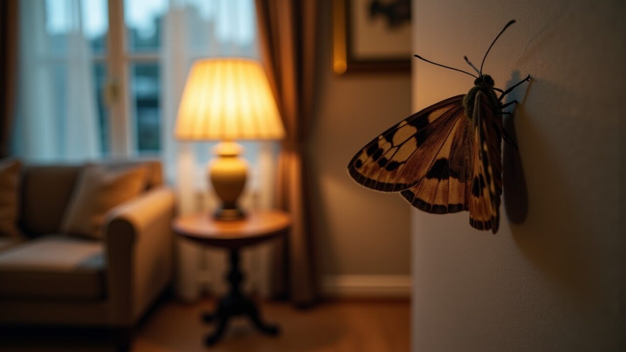 Papillons de nuit dans la maison : comprendre les causes et découvrir des solutions efficaces
