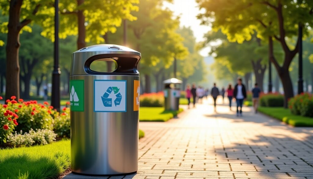 Logo poubelle barrée : comprendre son sens et les bonnes pratiques de tri des déchets
