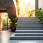 Comment transformer un escalier en béton : méthodes innovantes et matériaux performants