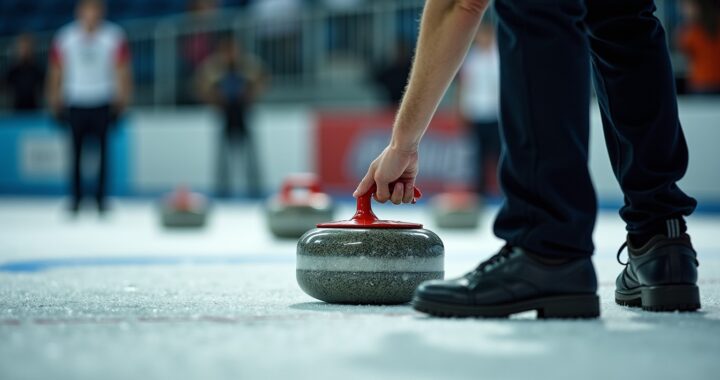Le curling : quand un seul lancer précis bouleverse toute la partie