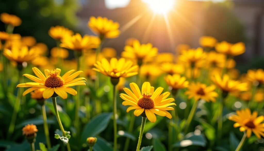 Fleurs jaunes éclatantes : guide complet pour choisir et entretenir les variétés idéales dans votre jardin