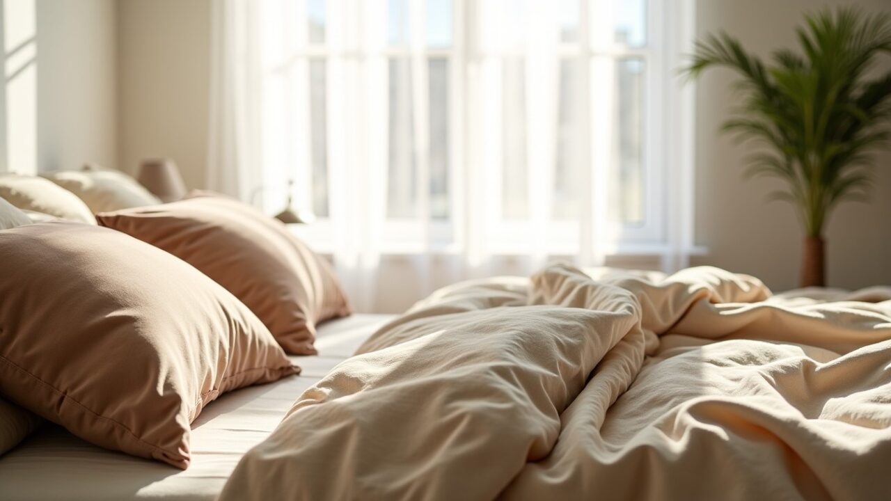 Transformez votre chambre : l&rsquo;élégance naturelle d&rsquo;une parure de lit en lin