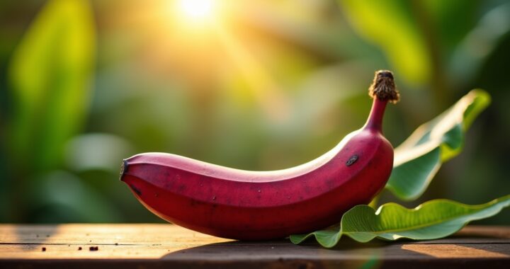 Banane rouge : découvrez ses bienfaits, ses particularités et nos astuces pour la savourer
