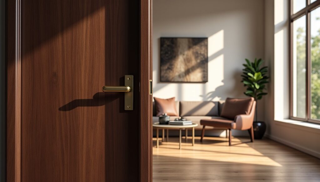 Porte poussante gauche ou droite : guide clair et complet pour bien choisir