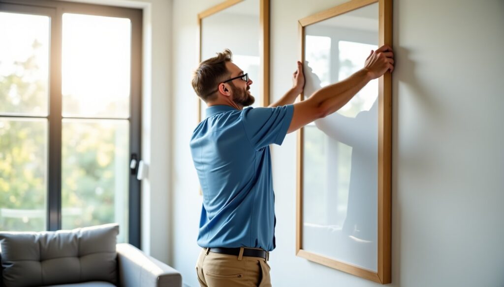 Le guide indispensable pour suspendre un cadre au mur sans difficulté ni faute