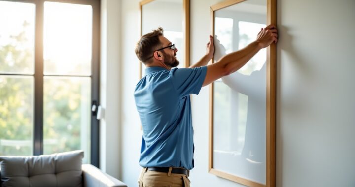 Le guide indispensable pour suspendre un cadre au mur sans difficulté ni faute
