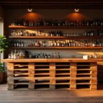 Bar en palettes : inspirations créatives pour concevoir un meuble unique et personnalisé