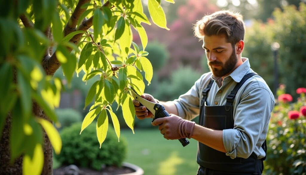 Comment et quand tailler efficacement un saule crevette pour favoriser sa croissance