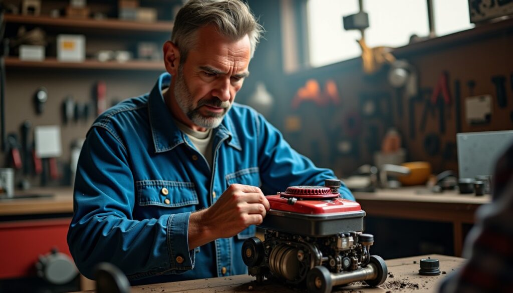 Guide illustré : Montage du ressort régulateur pour moteur Briggs & Stratton