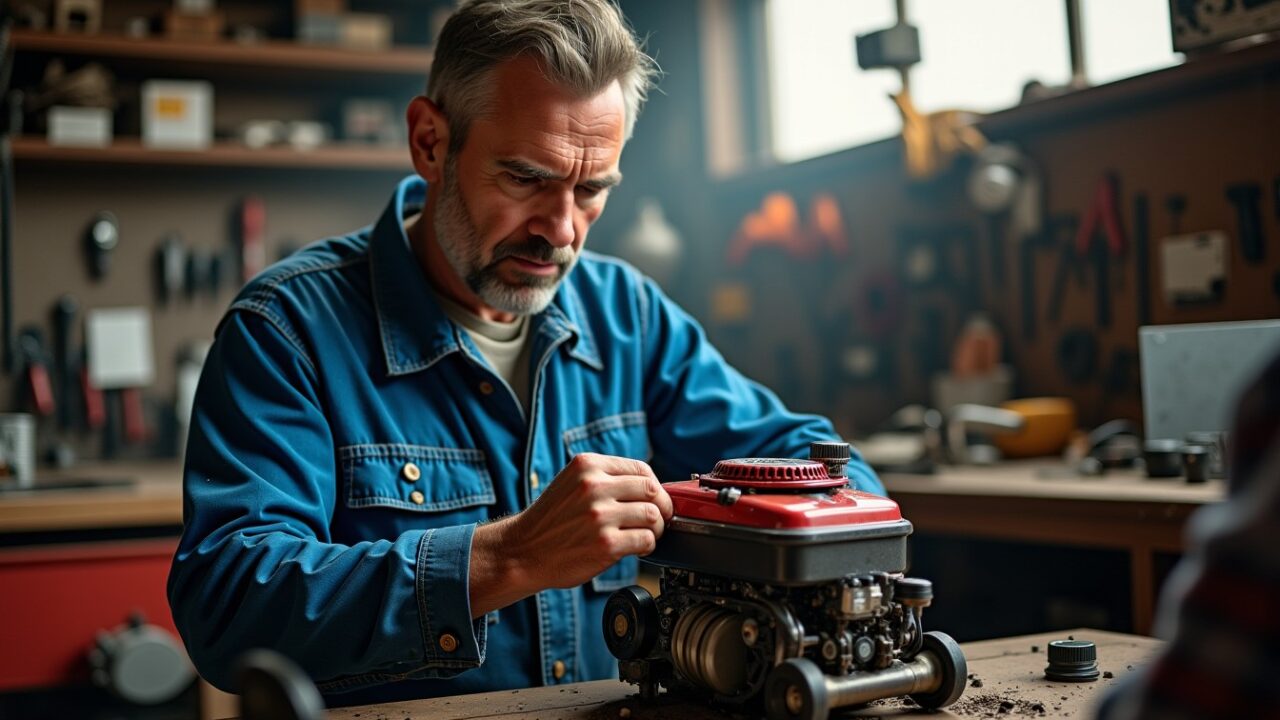 Guide illustré : Montage du ressort régulateur pour moteur Briggs & Stratton