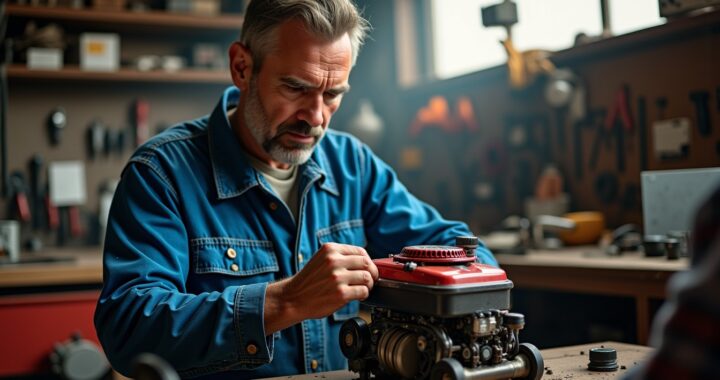 Guide illustré : Montage du ressort régulateur pour moteur Briggs & Stratton