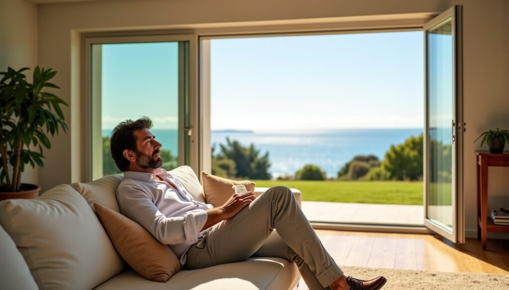 Le refuge paisible de Patrick Bruel sur l'île de Ré : quand sérénité rime avec élégance
