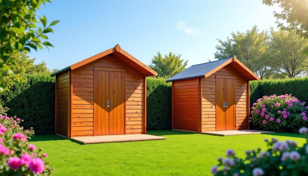 Est-il possible d'installer deux abris de jardin de 5m² sur une même parcelle ?