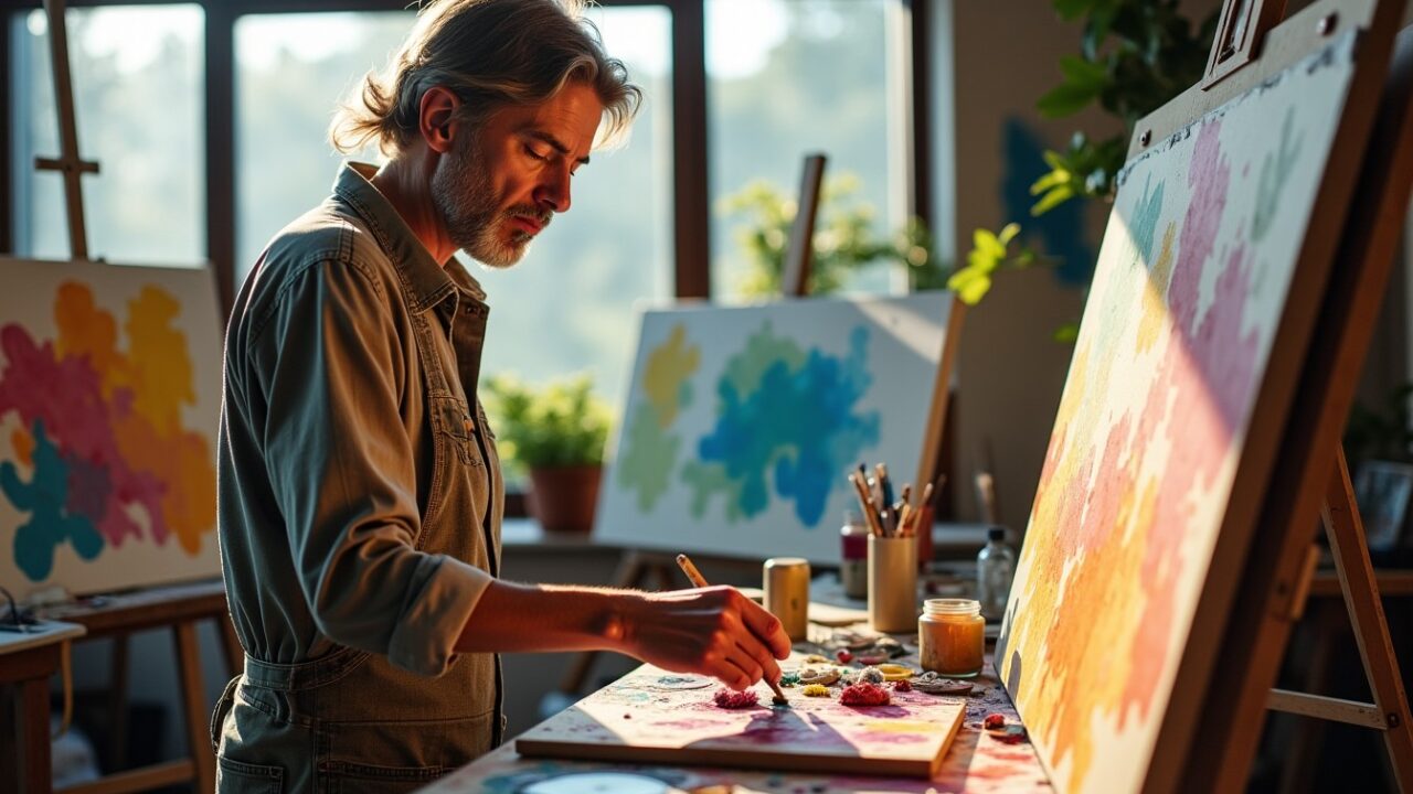Comprendre la notion de teinte en peinture : définition et explications