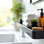 Étagère murale pour salle de bain sans perçage : alliez praticité et style pour un rangement optimal