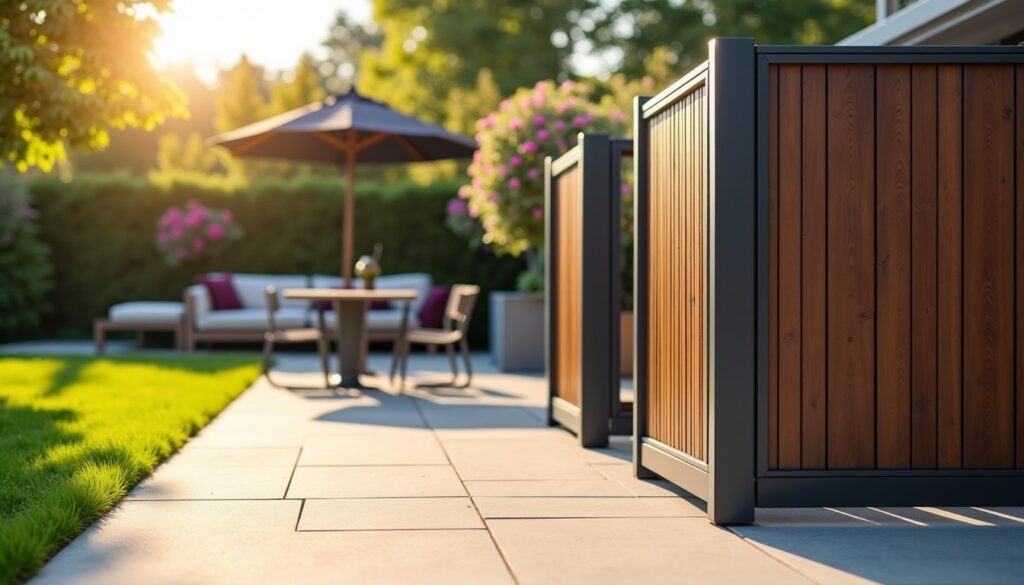 Claustra en aluminium et composite : l'alliance parfaite pour sublimer et structurer vos espaces extérieurs