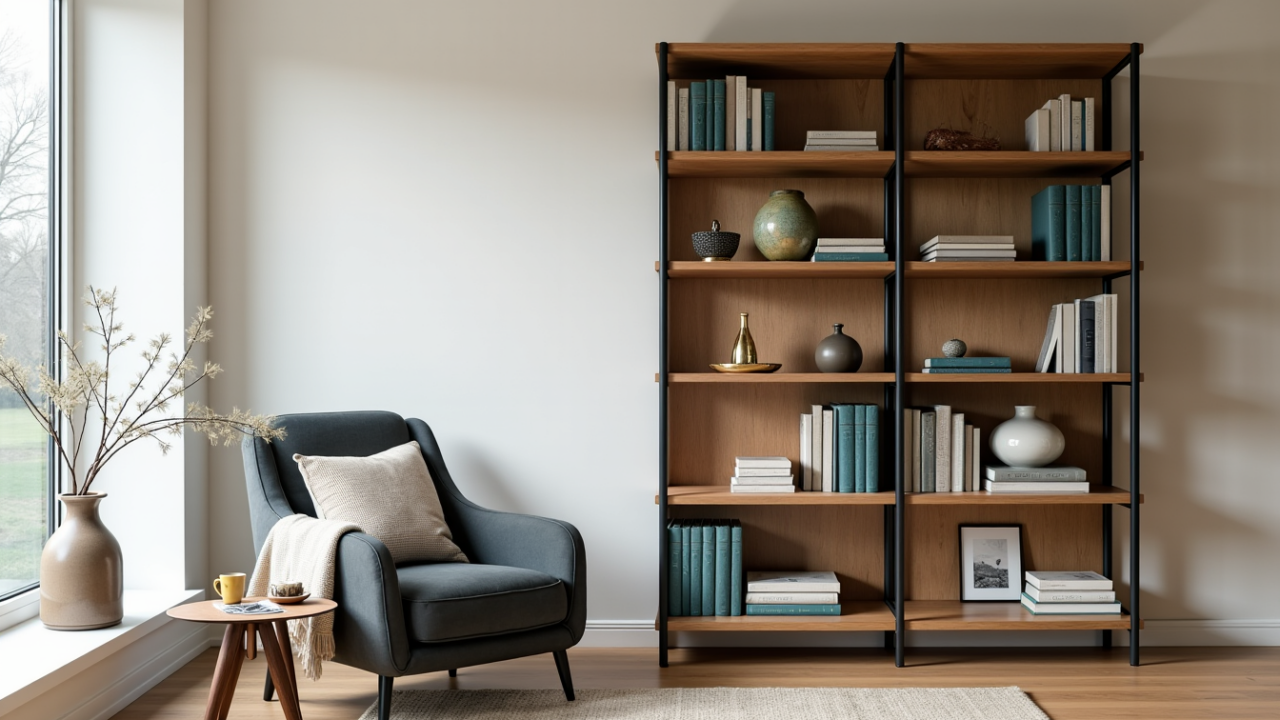 Budget home staging pour bibliothèque : tarifs avec changetoninterieur.com selon la surface