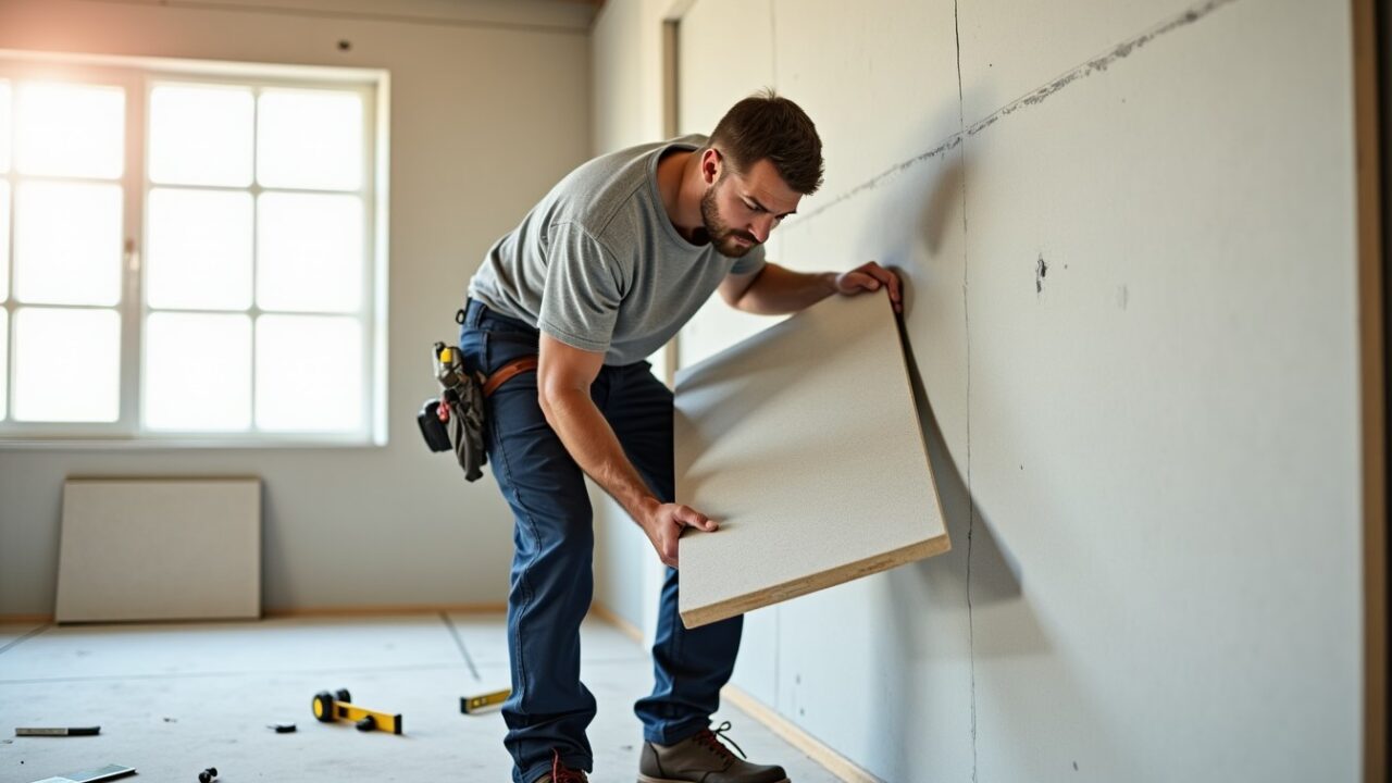 Coffrage en placo sans rail : le guide complet pour une pose parfaite