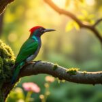 Le Pivert dans le Jardin : Découvrez sa Signification Spirituelle et son Symbolisme Profond