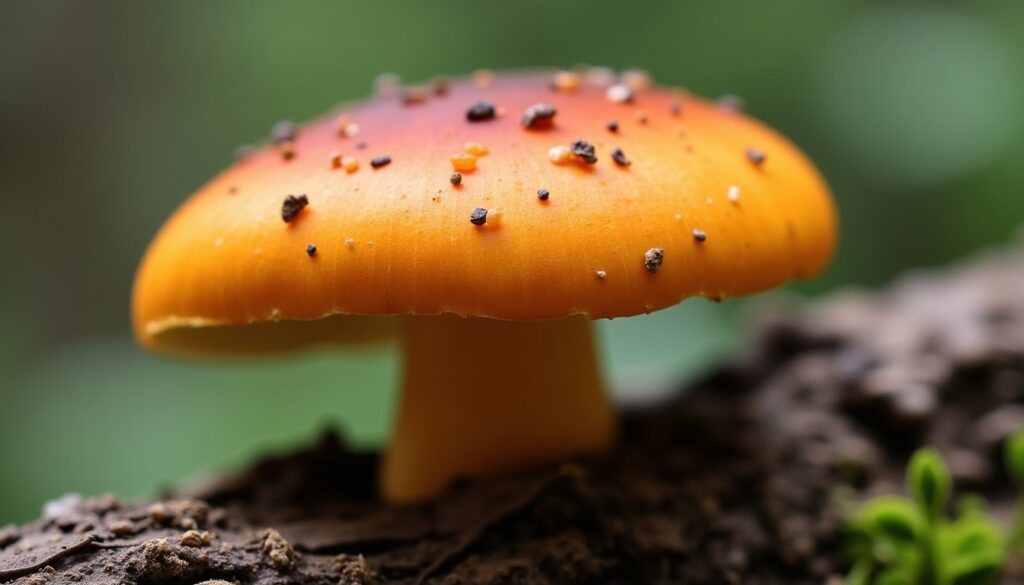 Champignon orange sur bois mort : comment l'identifier, ses traits distinctifs et dangers potentiels