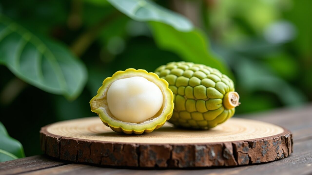 Fruit exotique de la plante Ceriman (Monstera deliciosa) : est-il comestible et comment le déguster ?