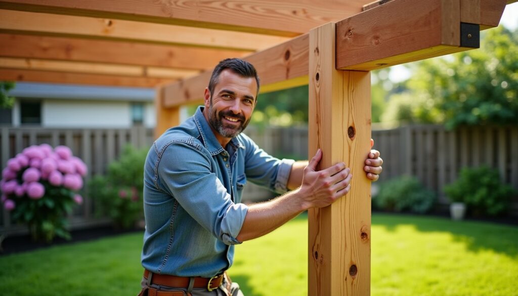 Guide complet pour construire une pergola en bois : étapes clés et astuces pratiques