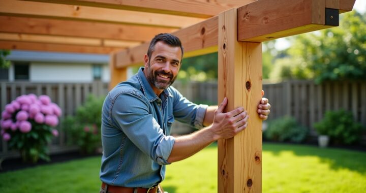 Guide complet pour construire une pergola en bois : étapes clés et astuces pratiques