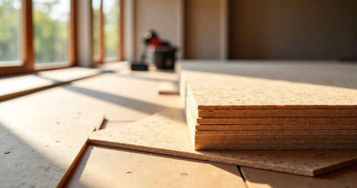 Plancher OSB : opter pour 18 mm ou 22 mm pour des sols robustes et durables ?