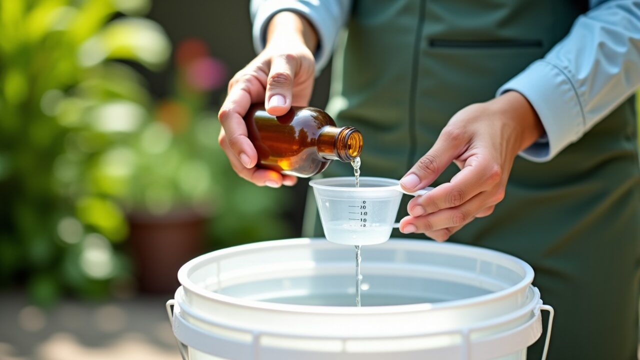 Guide pratique : Comment doser le Roundup dans 5 litres d&rsquo;eau pour un résultat optimal