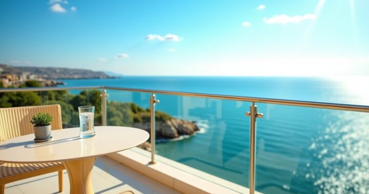 Appartement à Béjaia avec balcon ensoleillé et vue imprenable sur la mer