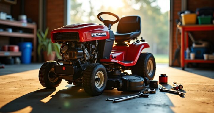 Tondeuse Briggs & Stratton : Pourquoi elle démarre puis s’arrête et comment y remédier