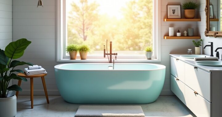 Peindre sa baignoire : tout ce qu’il faut savoir entre avantages, inconvénients et astuces pratiques