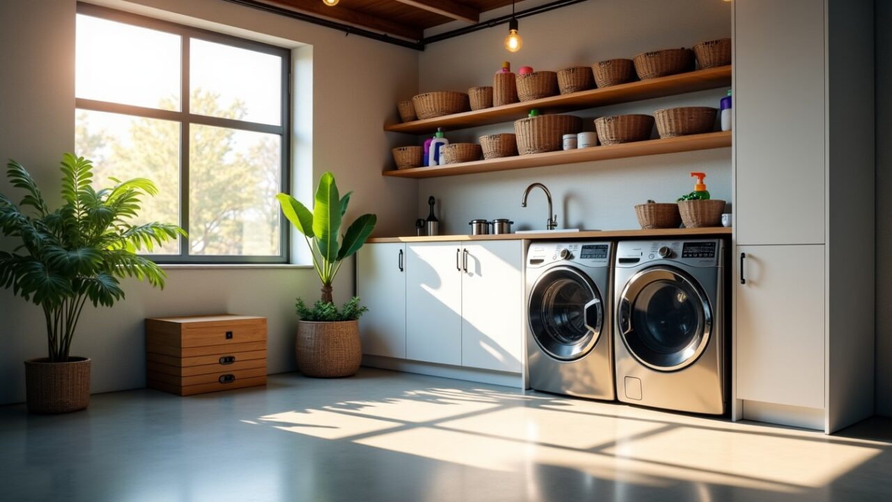Comment Transformer Votre Garage en Buanderie Fonctionnelle : Astuces et Conseils Pratiques