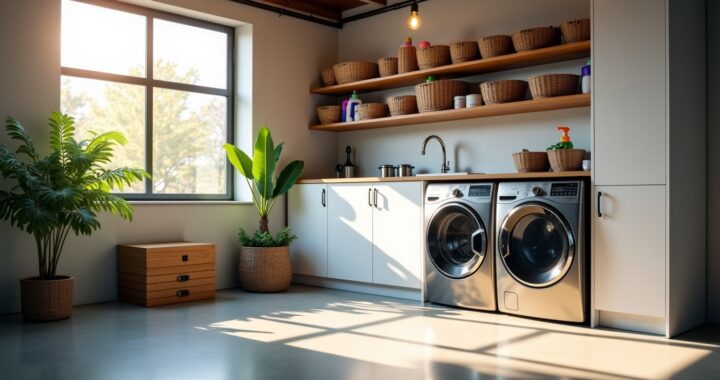 Comment Transformer Votre Garage en Buanderie Fonctionnelle : Astuces et Conseils Pratiques