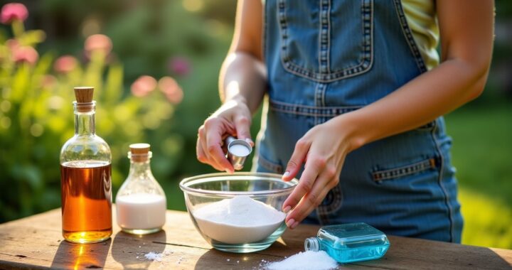 Désherbant naturel : comment doser efficacement le vinaigre, le sel et le liquide vaisselle