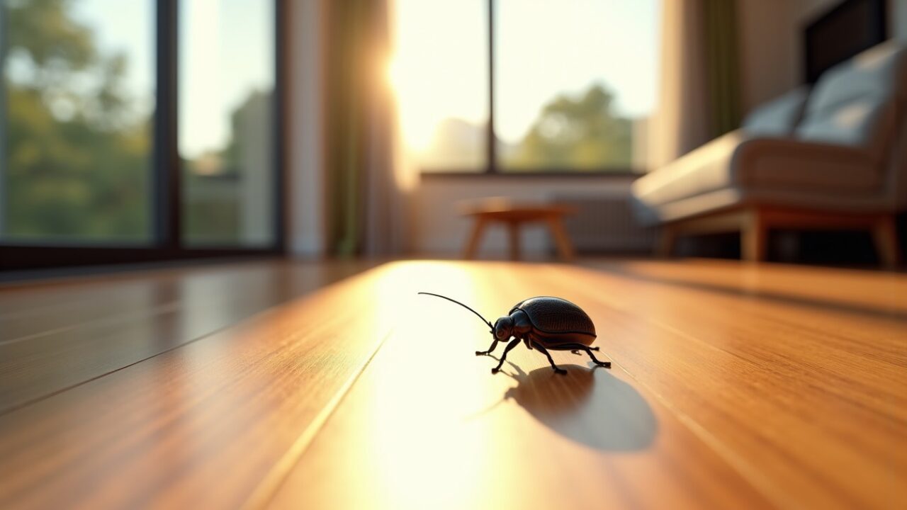Petit insecte noir rond dans la maison : guide complet pour l&rsquo;identifier en 2025