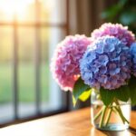Astuces pour garder vos fleurs d’hortensia éclatantes et fraîches dans un vase